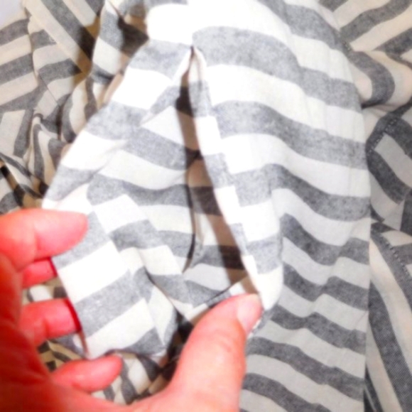 New ONE TEASPOON  MEDIUM Women Striped Bangal Cotton Dress NWOT Striped - Picture 8 of 9